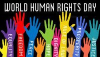Today is December 10, "World Human Right...